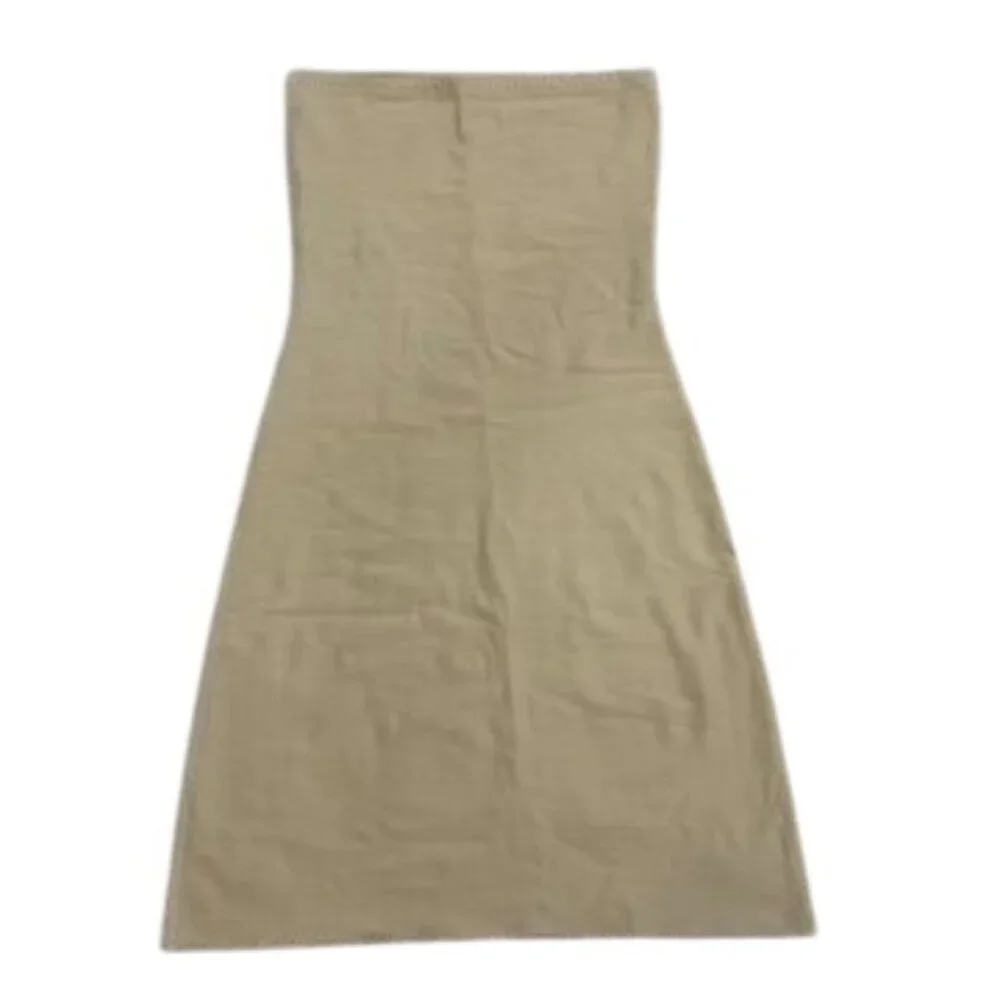 Spanx By Sara Blakely Womens Beige Medium Strapless Slip Shapewear Dress - Picture 4 of 6